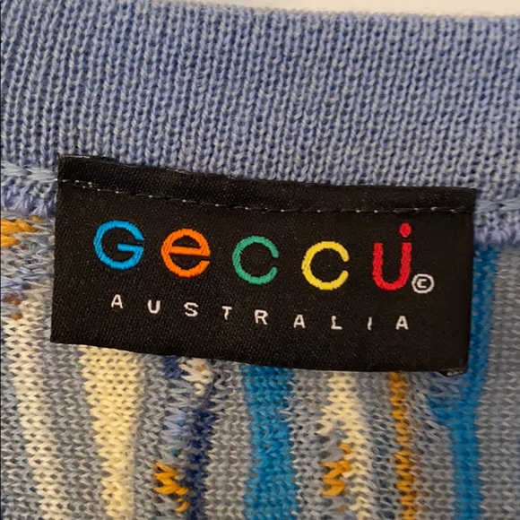 Chunky patterned knit Australian cardigan - Picture 4 of 4